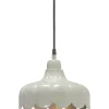 Wells Tak-/Fönsterlampa 24cm Beige/Guld