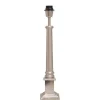 Wexford Lampfot 52cm Antik Silver