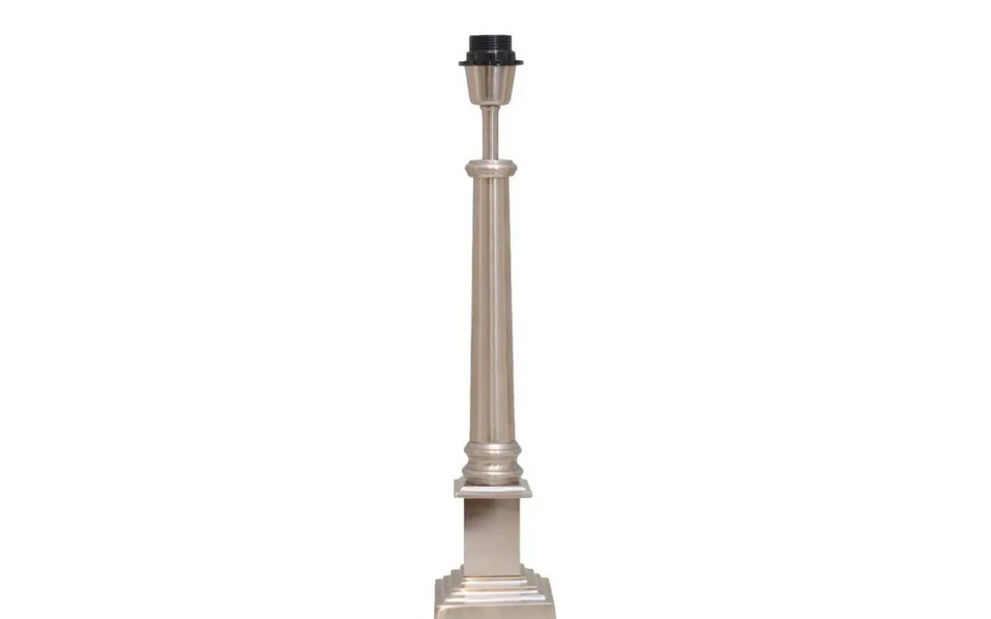 Wexford Lampfot 52cm Antik Silver