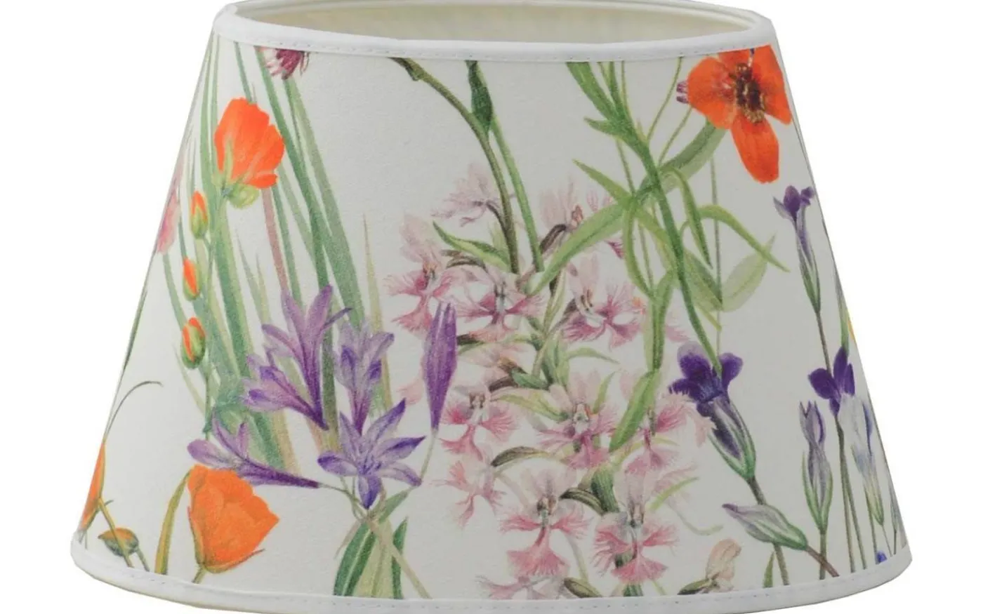 Wildflower Sunny Field Lampskärm Oval Offwhite 25cm