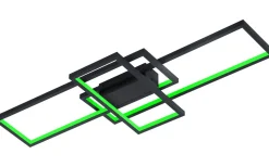 WiZ Thiago Plafond LED 104cm antracit RGBW
