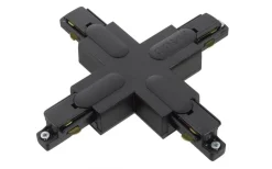 X-Koppling GB38-2 Global 1-Fas Skena Mattsvart