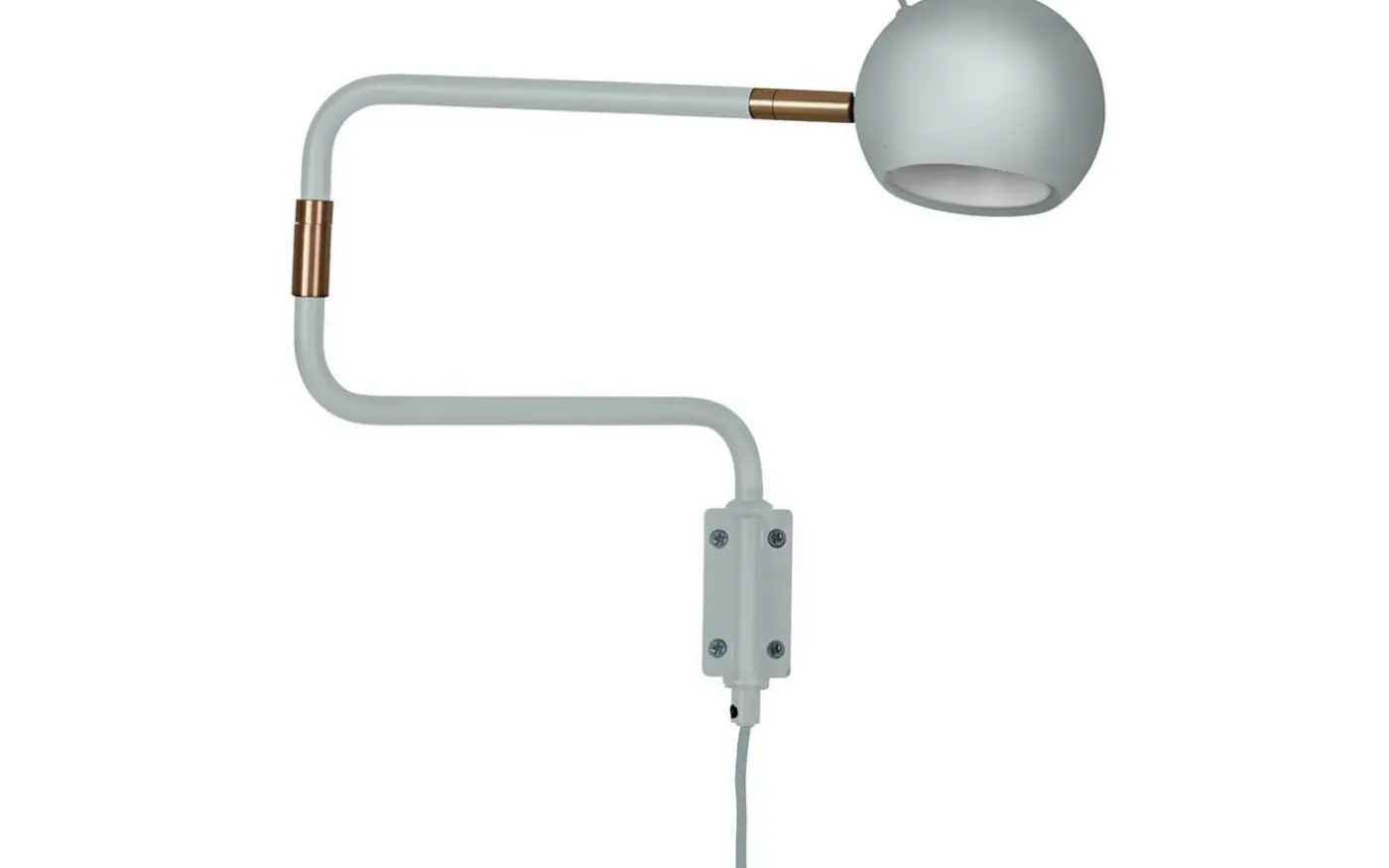 Yes Vägglampa 62cm Grå