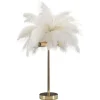 Yoga Bordslampa Palm 55cm Vit/Guld