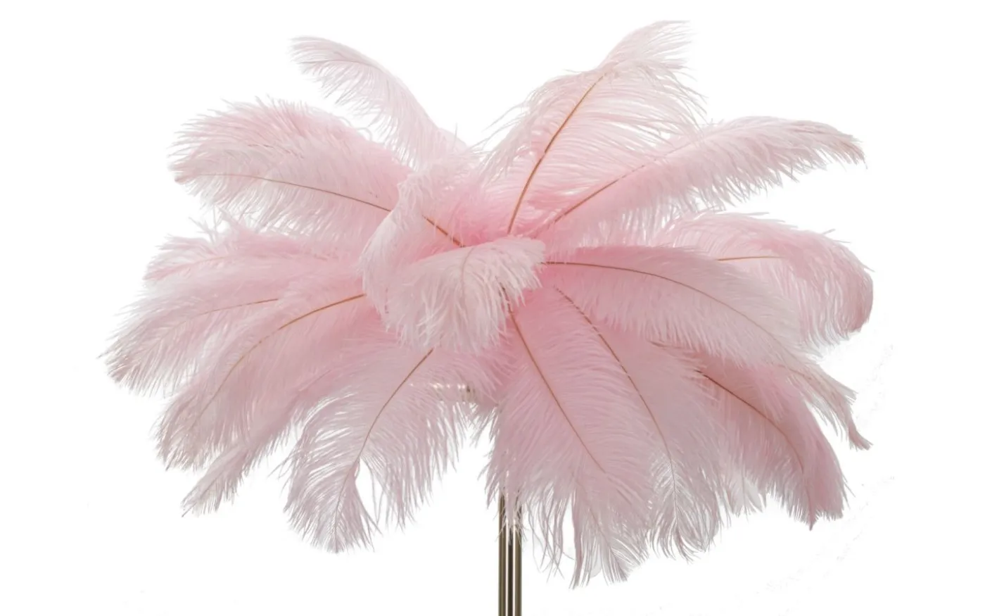 Yoga Golvlampa Palm 160cm Rosa/Guld