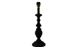 Yorkshire Lampfot 46cm Antik Svart