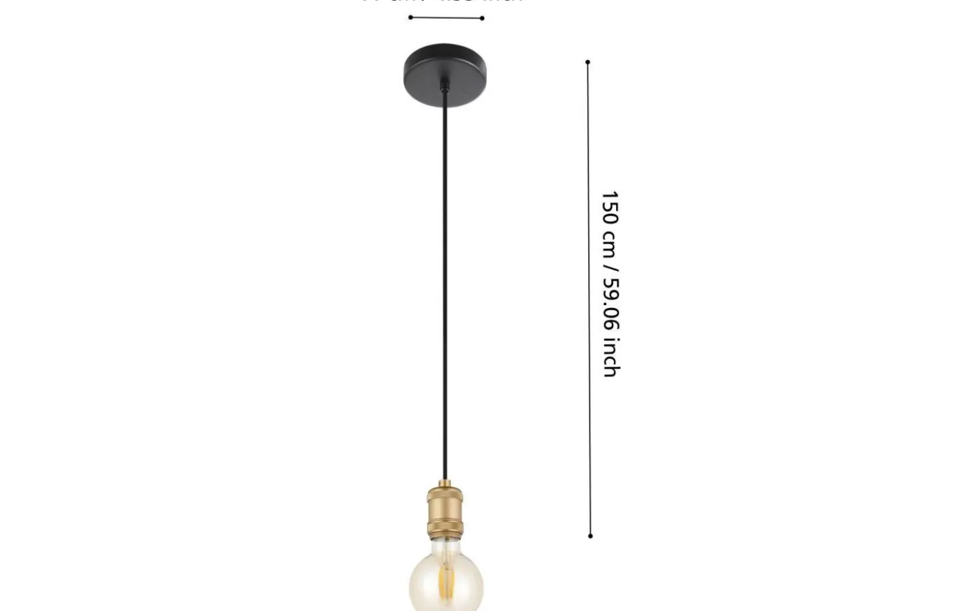 Yorth Fönsterlampa 5cm Brons