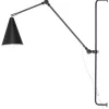 Yukon Vägglampa 49cm Matt Svart