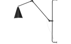 Yukon Vägglampa 49cm Matt Svart