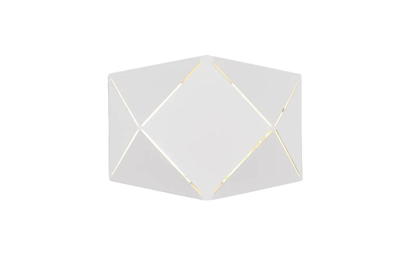 Zandor Vägglampa LED 18cm mattvit
