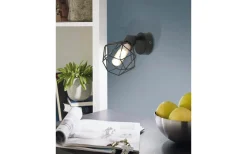 Zapata Vägglampa LED 3000K 3W Svart