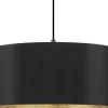 Zaragoza Taklampa 53cm Svart/Guld