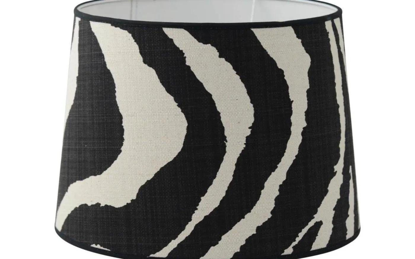 Zebra Lampskärm Ø20cm Svart/Vit