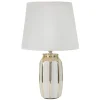 Zenit Bordslampa 40,5cm Vit/Guld