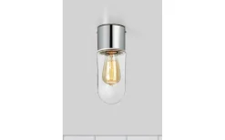 Zen Taklampa Badrum IP44 Krom/Klar