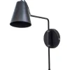 Zenzi 1 Vägglampa Svart