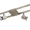 Zeraco Takspotlight 70cm GU10 LED 3000K 4x4,6W Nickel