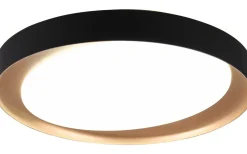 Zeta Plafond LED svart/guld