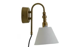 Zodiac Vägglampa Oxid svart sladd