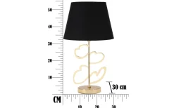 Zona Bordslampa 54,5cm Guld