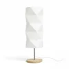 Zumba Bordslampa 47cm Vit/Trä/Krom