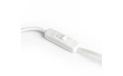 Zumba Bordslampa 47cm Vit/Trä/Krom