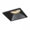 Zuri Sq Infälld Spotlight Svart GU10