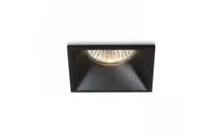 Zuri Sq Infälld Spotlight Svart GU10