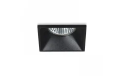 Zuri Sq Infälld Spotlight Svart GU10